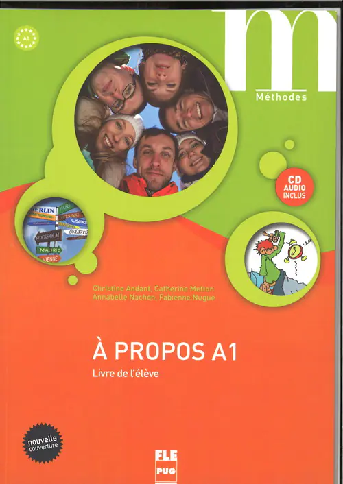 Książka - A propos A1 podręcznik + CD