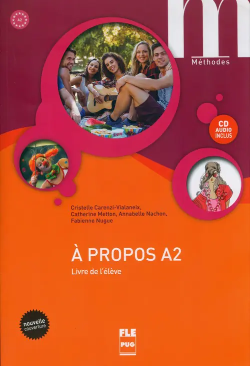 Książka - A propos A2 - Livre de l'élève + CD