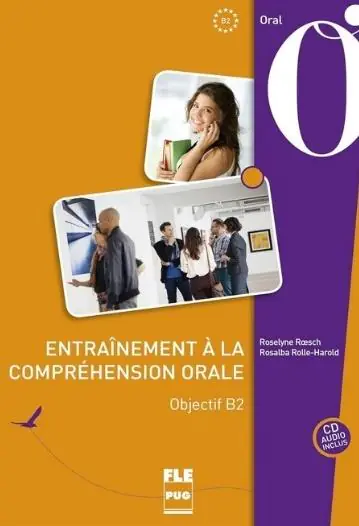 Książka - Entrainement a la comprehension orale objectif B2 + CD