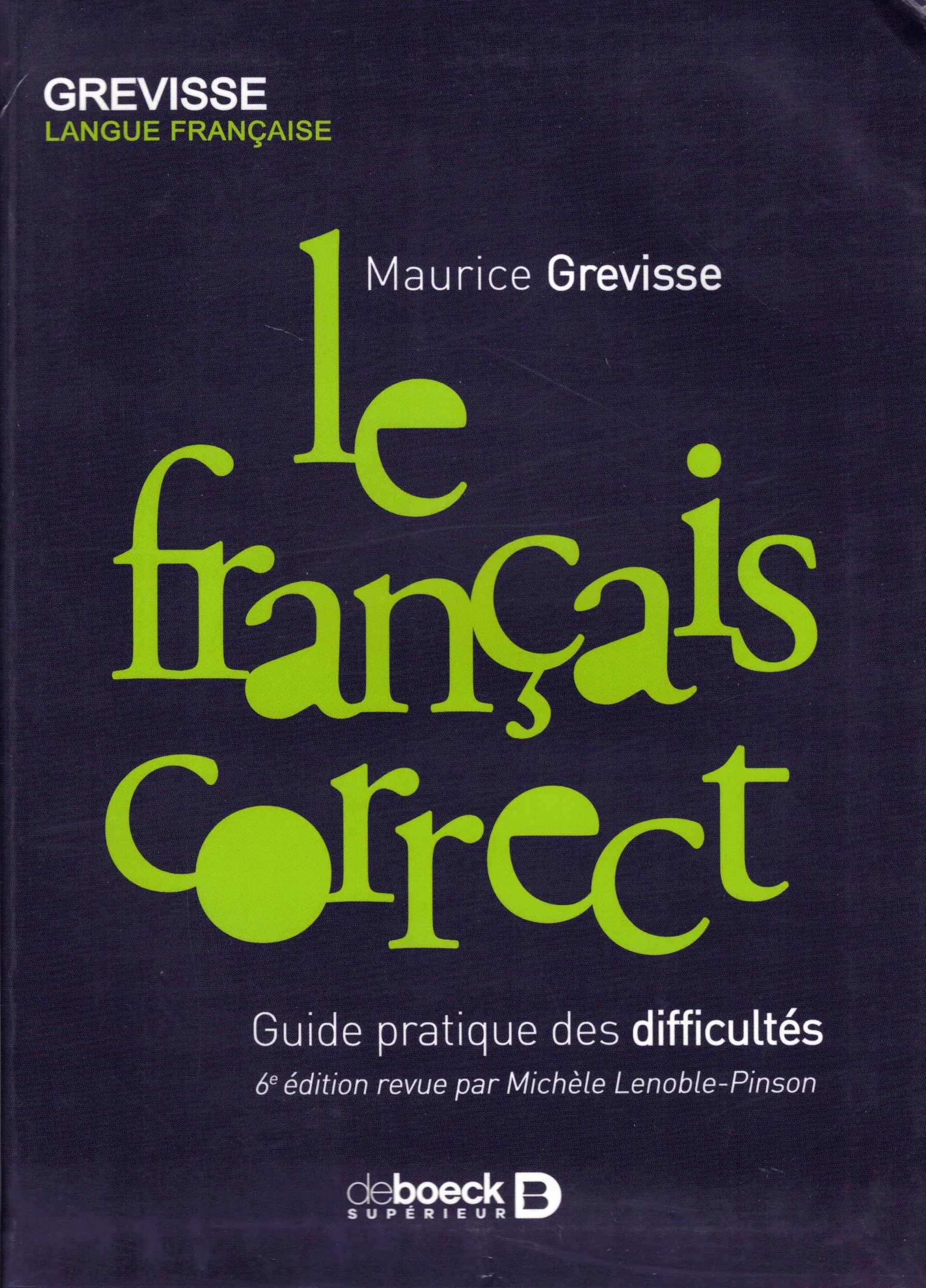 Książka - Francais correct Guide pratique des difficultes
