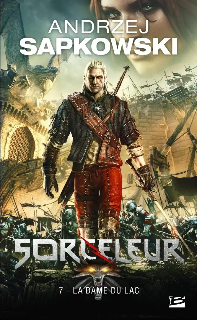Książka - Sorceleur. Tom 7. La Dame du lac. Wiedźmin. Pani Jeziora