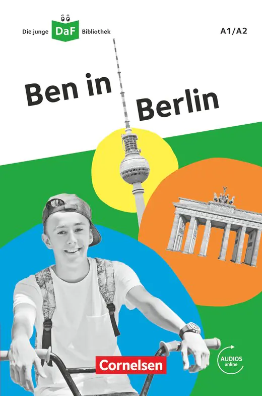 Książka - Die junge DaF Bibliothek A1/A2 Ben in Berlin + Audio Online
