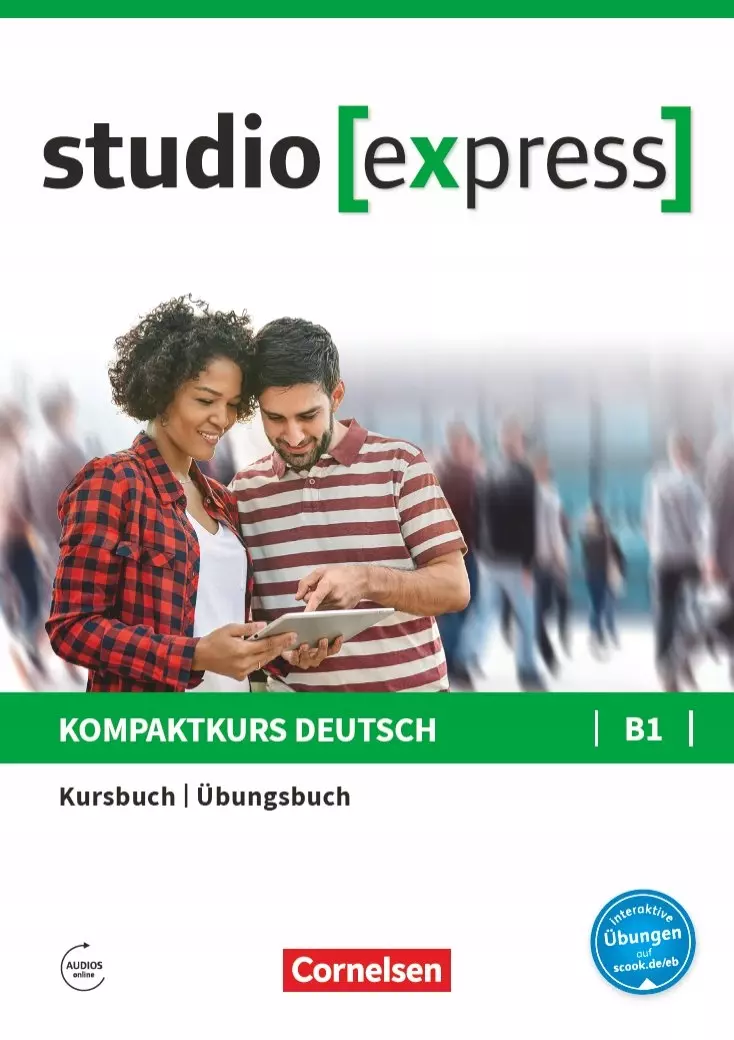 Książka - studio [express] B1 - Kurs- und Übungsbuch mit Audios online