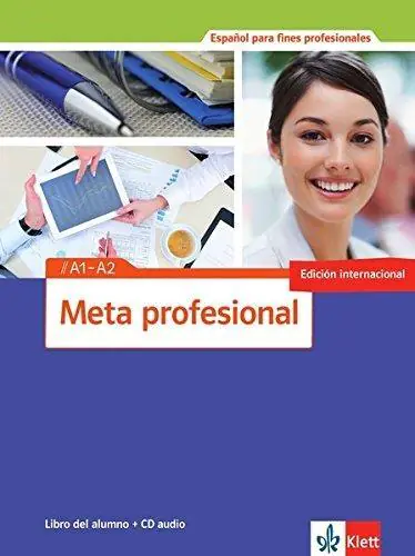 Książka - Meta profesional. Nivel A1-A2. Libro Del Alumno + CD