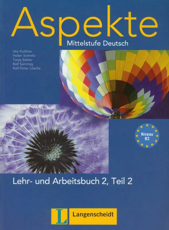 Książka - Aspekte 2. Lehr- und Arbeistbuch Teil 2. Mittelstufe Deutsch + 2CD