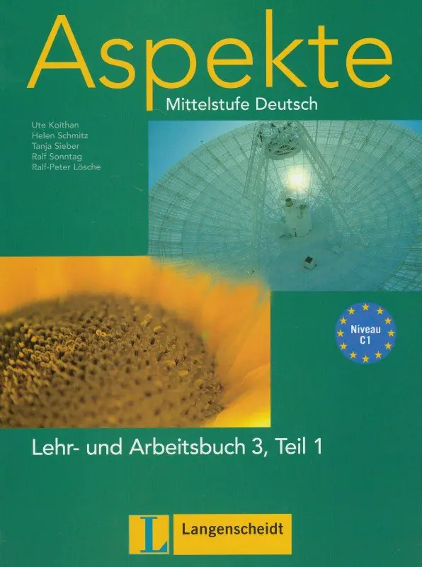 Książka - Aspekte 3. Lehr- und Arbeitsbuch Teil 1. Mittelstufe Deutsch + 2CD