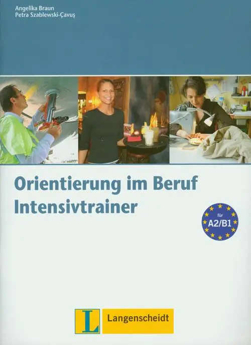 Książka - Orientierung im Beruf Intensivtrainer