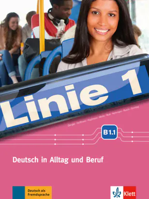 Książka - Linie 1 B1.1. Kurs- und Übungsbuch mit DVD-ROM