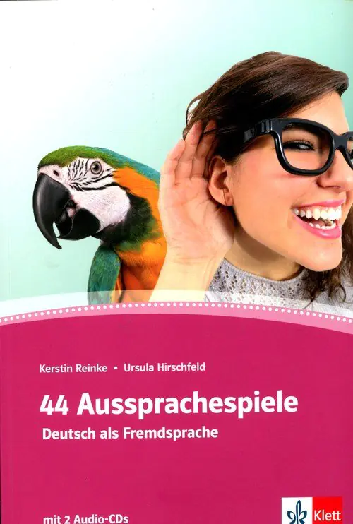Książka - 44 Aussprachespiele. Deutsch als Fremdsprache + CD