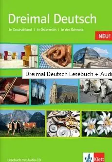 Dreimal Deutsch Lesebuch NEU + CD