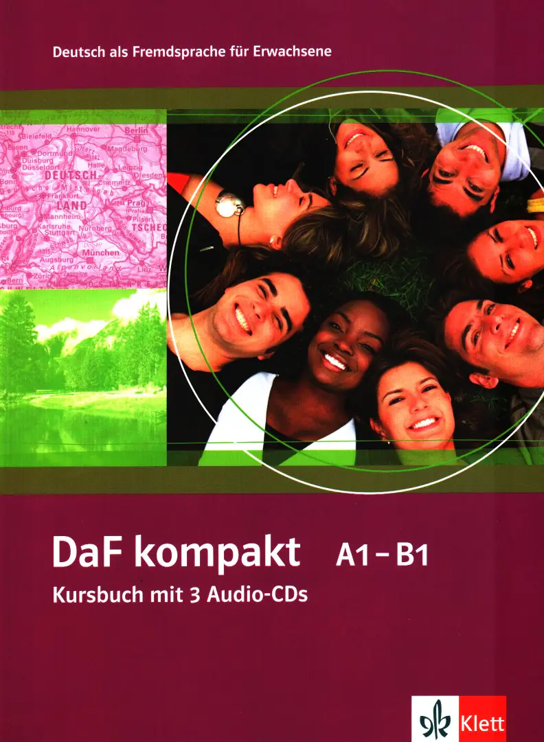Książka - DaF kompakt A1-B1 Kursbuch mit 3 Audio-CDs