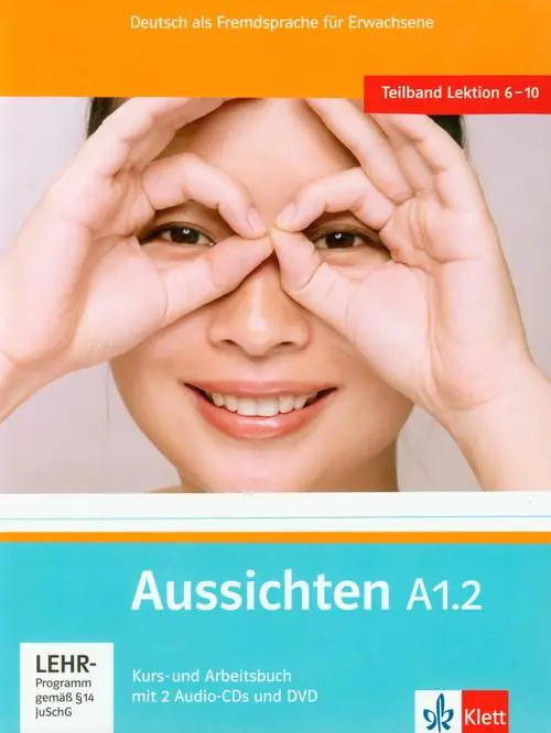 Książka - Aussichten A1.2 Kurs und Arbeitsbuch + 2CD + DVD