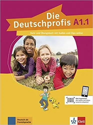 Książka - Die Deutschprofis A1.1. Kurs- und Übungsbuch mit Audios und Clips online