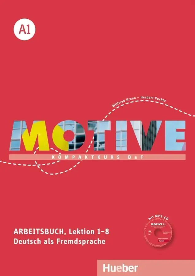 Książka - Motive A1. Arbeitsbuch A1. Lektion 1-8 mit MP3-Audio-CD