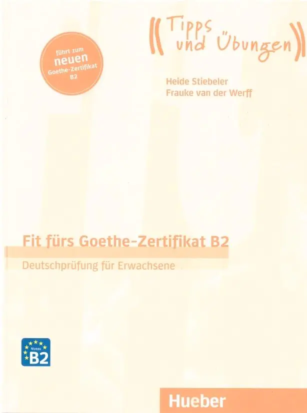 Książka - Fit fürs Goethe-Zertifikat B2 / Übungsbuch mit Audios online. Deutschprüfung für Erwachsene / Deutsch als Fremdsprache