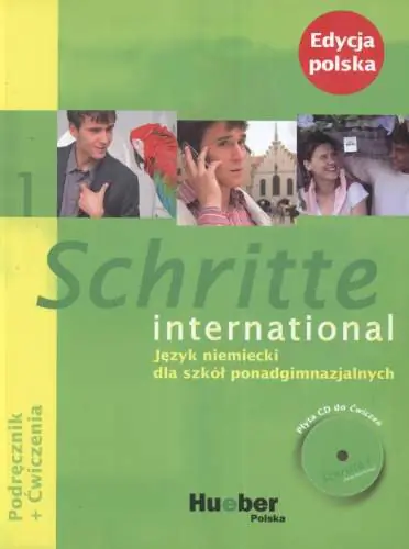 Książka - Schritte international 1 KB+AB+CD PL HUEBER