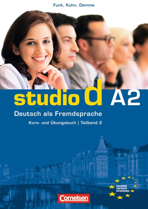 Książka - Studio d. Deutsch als Fremdsprache. Język niemiecki. Podręcznik. Poziom A2 +CD