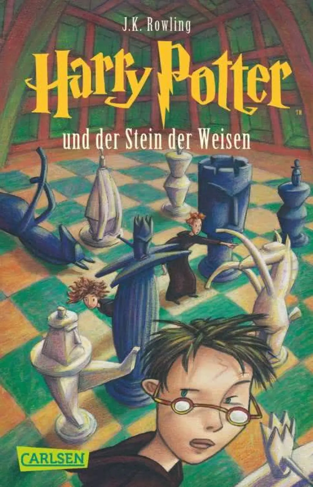 Książka - Harry Potter und der Stein der Weisen - Klaus Fritzl 