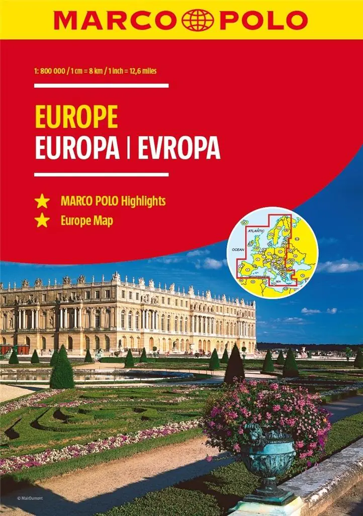 Książka - Europa. Atlas drogowy 1:800 000