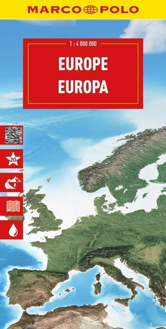 Książka - Europa 1:4 000 000