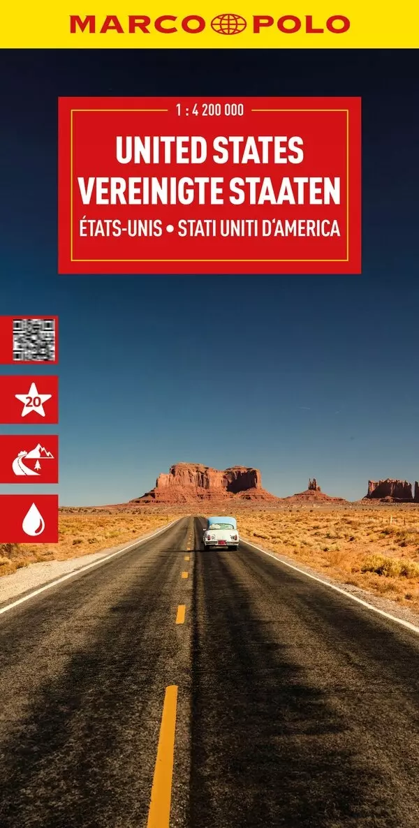 Książka - USA Stany Zjednoczone Ameryki 1:4 200000