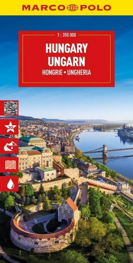 Książka - Węgry 1:350 000