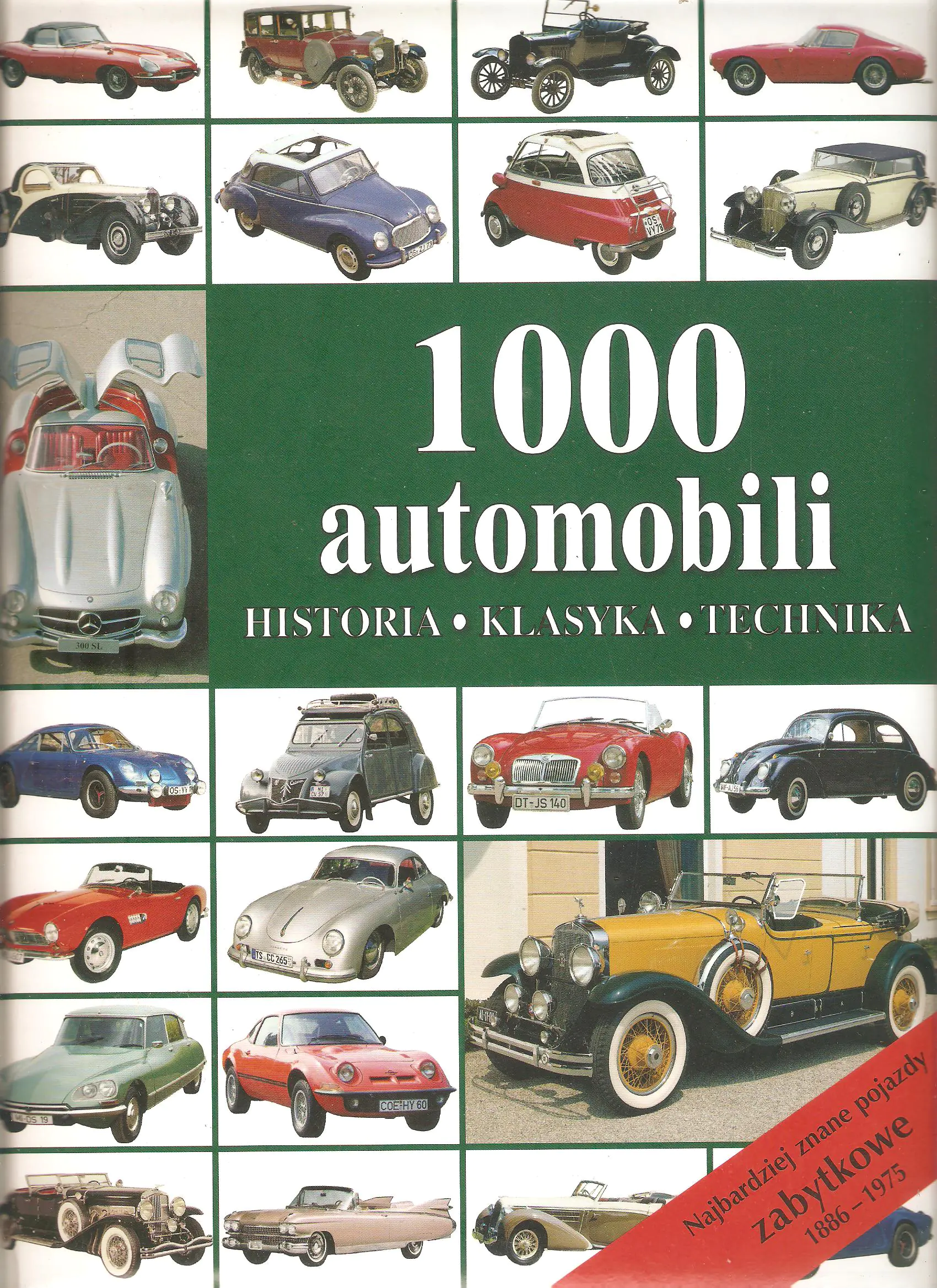 Książka - 1000 automobili. Historia, klasyka, technika