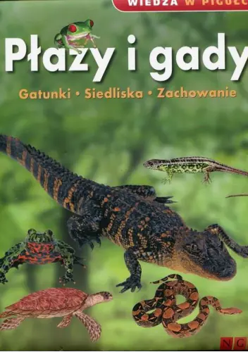 Książka - Wiedza w pigułce. Płazy i gady 