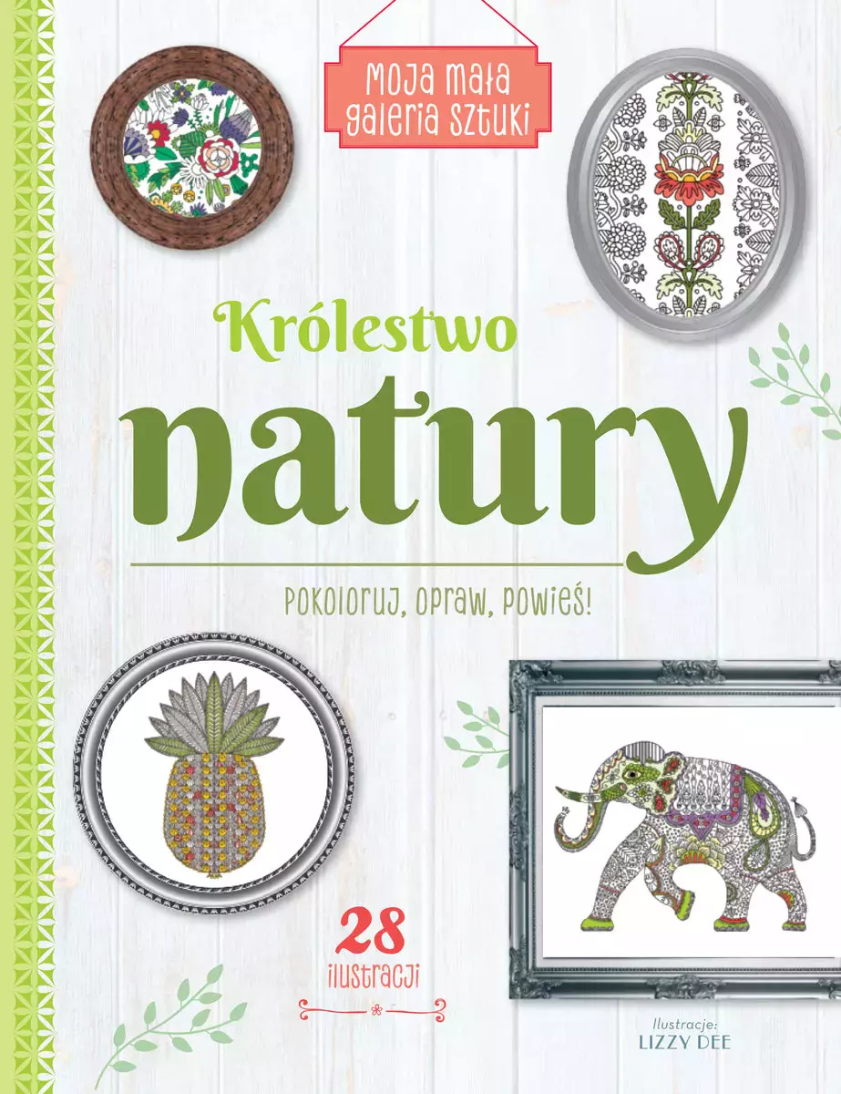 Książka - Moja mała galeria sztuki. Królestwo natury