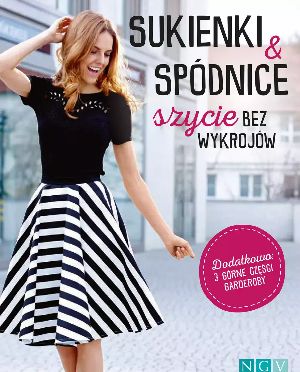 Książka - Sukienki i spódnice. Szycie bez wykrojników