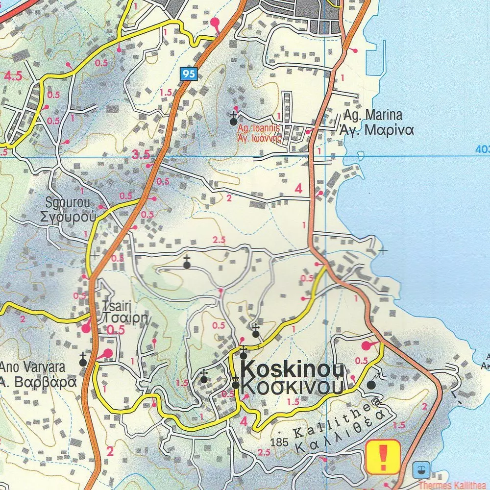Książka - Rodos. Mapa 1:50 000