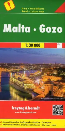 Książka - Malta Gozo. Mapa 1:30 000