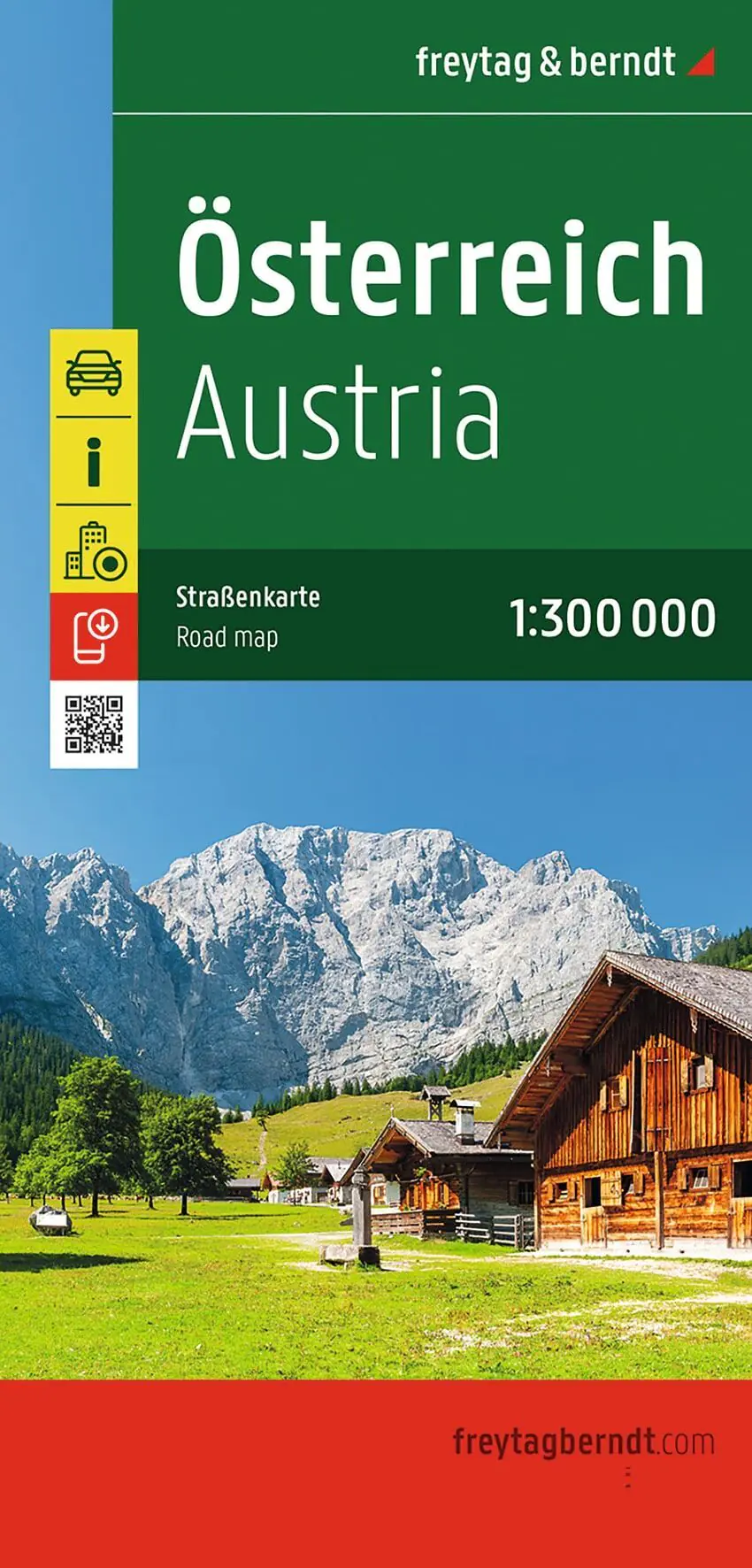 Książka - Mapa Austria 1:300 000