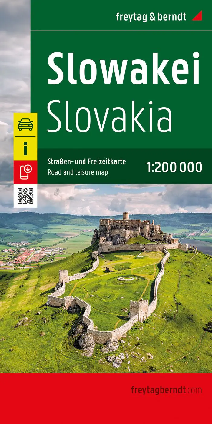 Książka - Mapa Słowacja 1:200 000