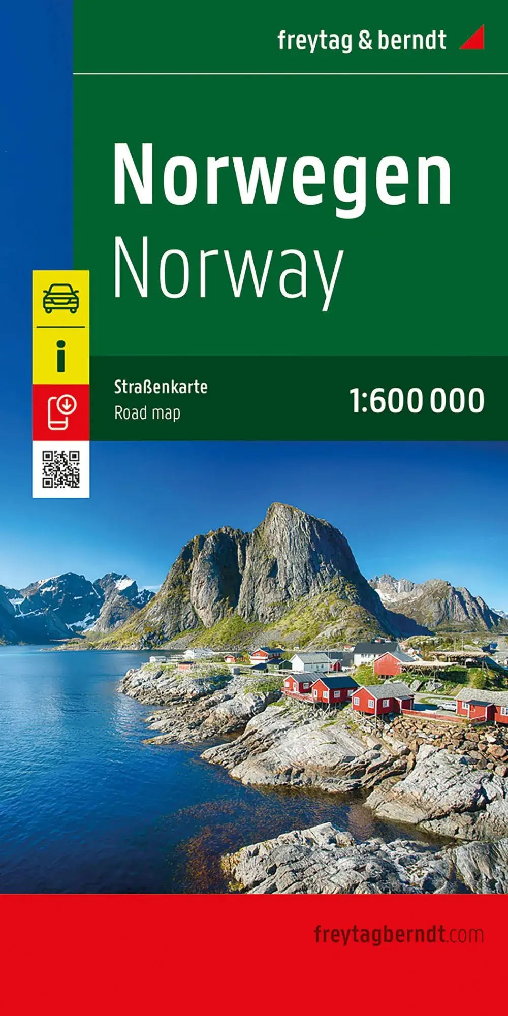 Książka - Mapa Norwegia 1:600 000