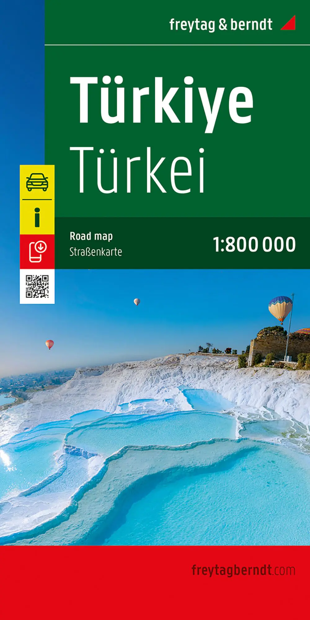 Książka - Mapa Turcja 1:800 000