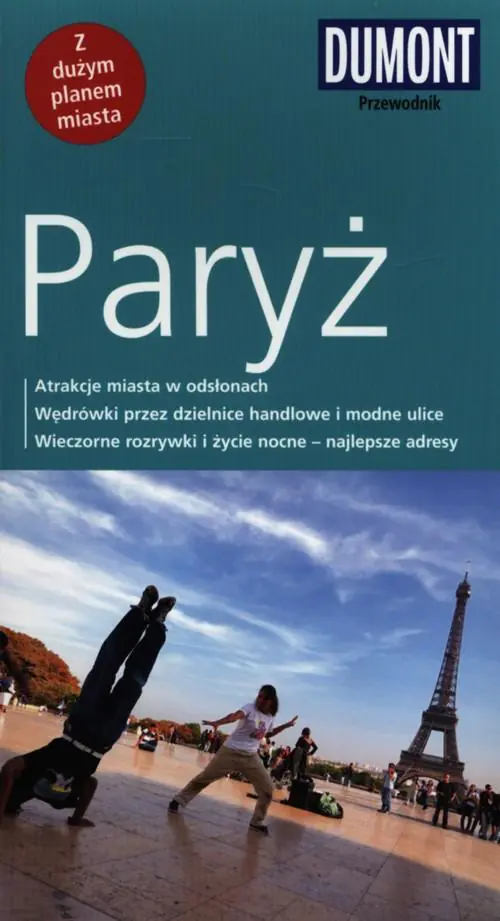 Książka - Paryż Przewodnik Dumont z duzym planem miasta