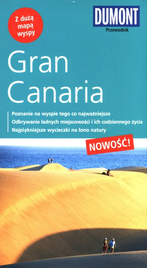 Książka - Gran Canaria Przewodnik Dumont z dużą mapą wyspy