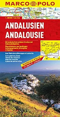 Książka - Mapa Drogowa Marco Polo. Andaluzja 1:300 000