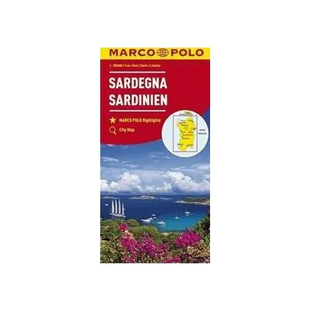 Książka - Sardinien. Mapa 1:200 000