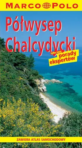 Książka - Półwysep Chalcydycki przewodnik Marco Polo