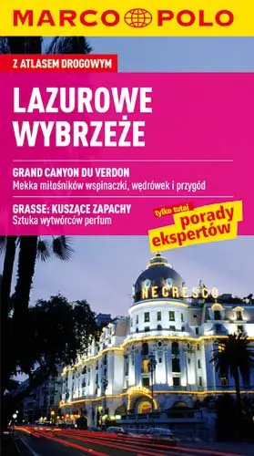 Książka - Lazurowe Wybrzeże. Przewodnik Marco Polo