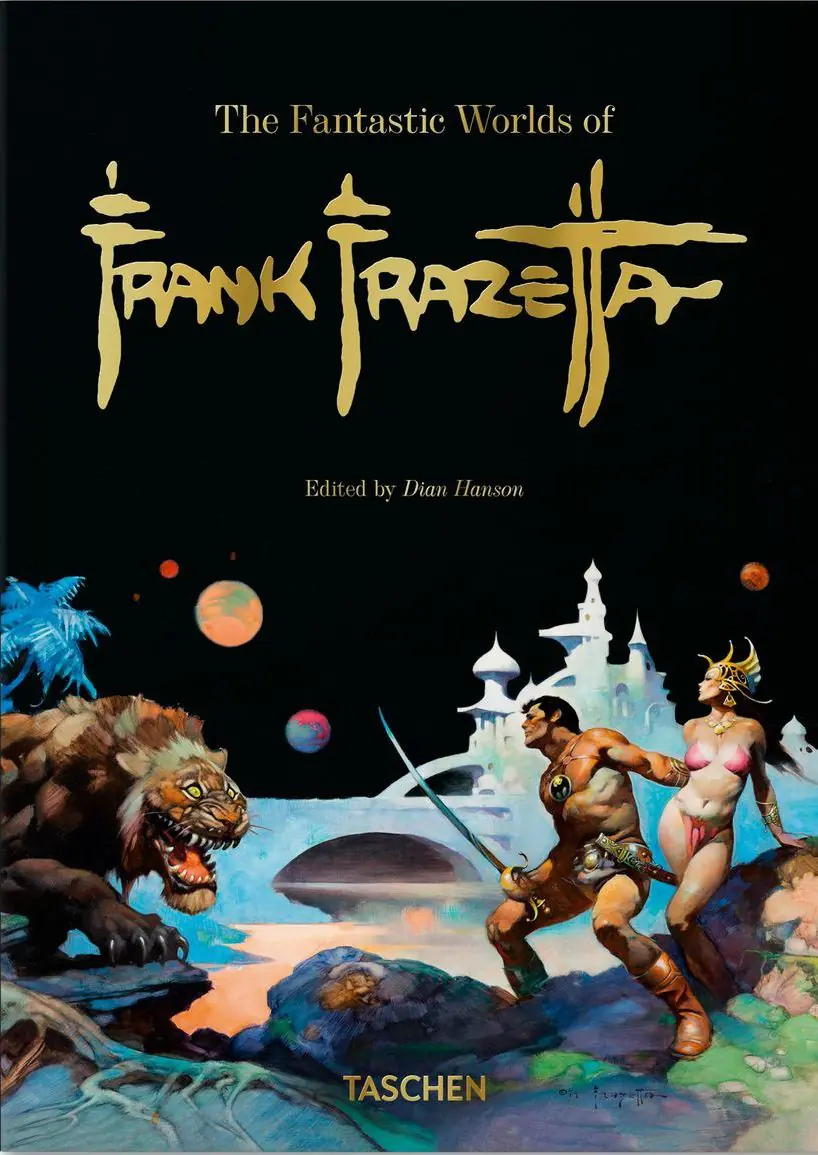 Książka - The Fantastic Worlds of Frank Frazetta. 40th Ed.