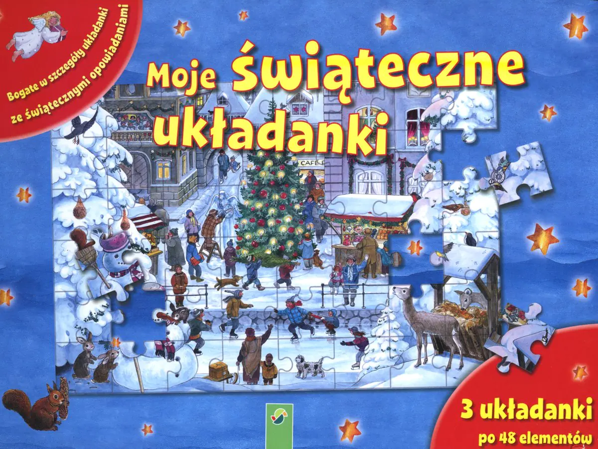 Książka - Moje świąteczne układanki