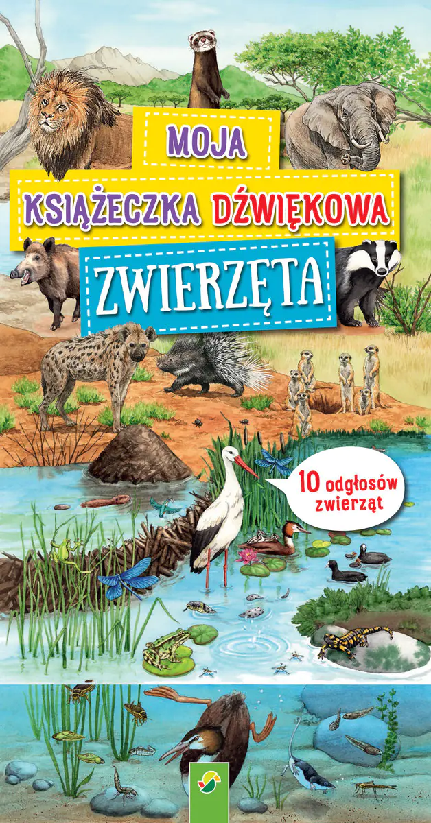 Książka - Moja książeczka dźwiękowa. Zwierzęta