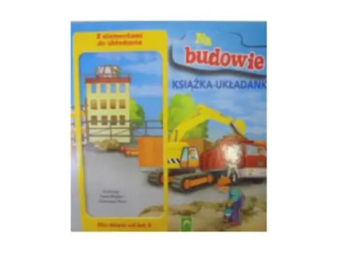 Książka - Książeczka układanka. Na budowie