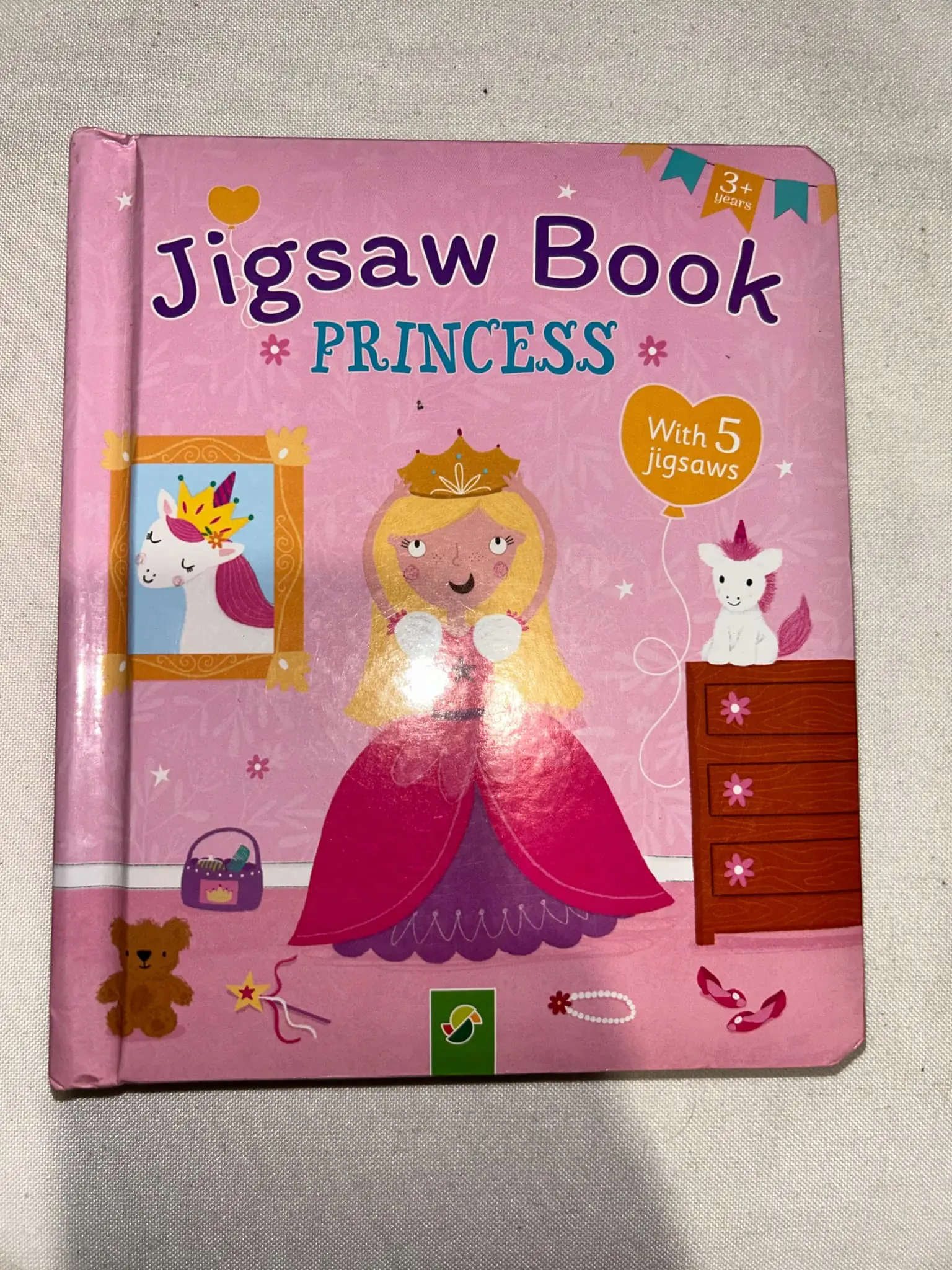 Książka - Moja książeczka z puzzlami. Księżniczka