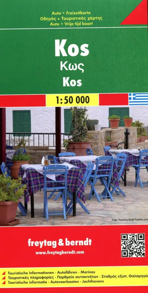 Książka - Kos. Mapa 1:50 000