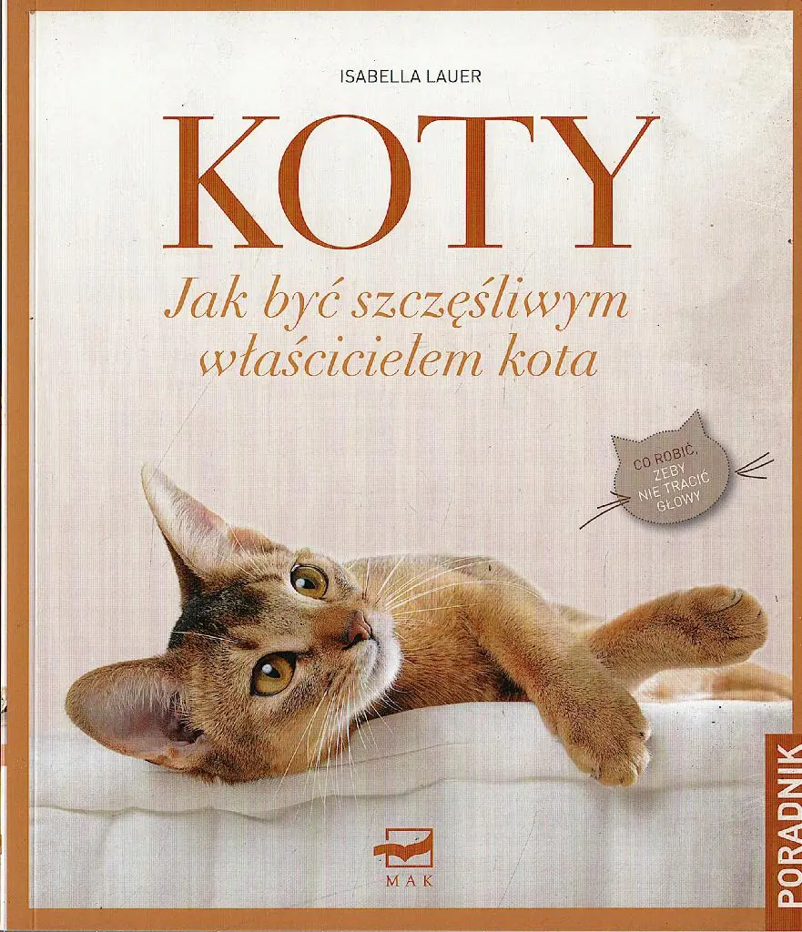 Książka - Koty - Jak być szczęśliwym właścicielem kota