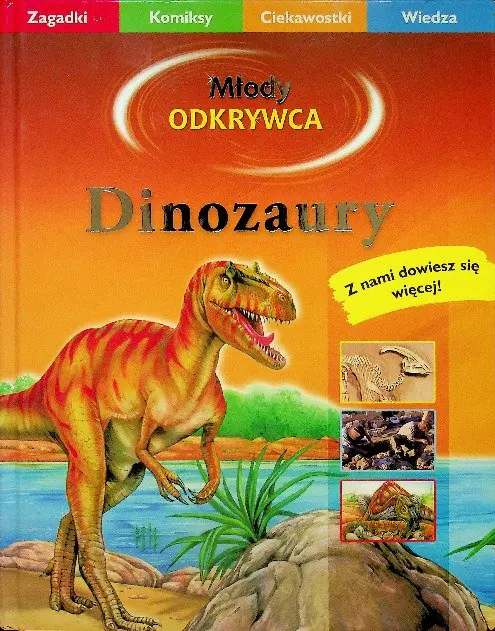 Książka - Młody odkrywca Dinozaury